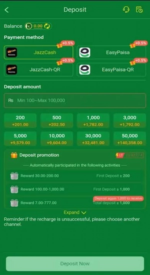 877 BET Game Deposit