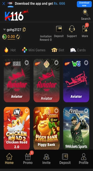 K116 All Games
